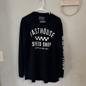 Fasthouse Black Long Sleeve Men's Shirt